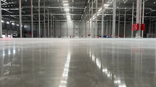 Commercial polyaspartic install